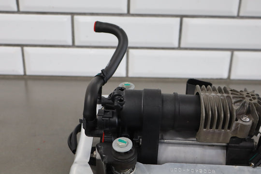 2012 - 2015 Tesla Model S MS Air Suspension Compressor Pump Unit w/ Bracket Assy