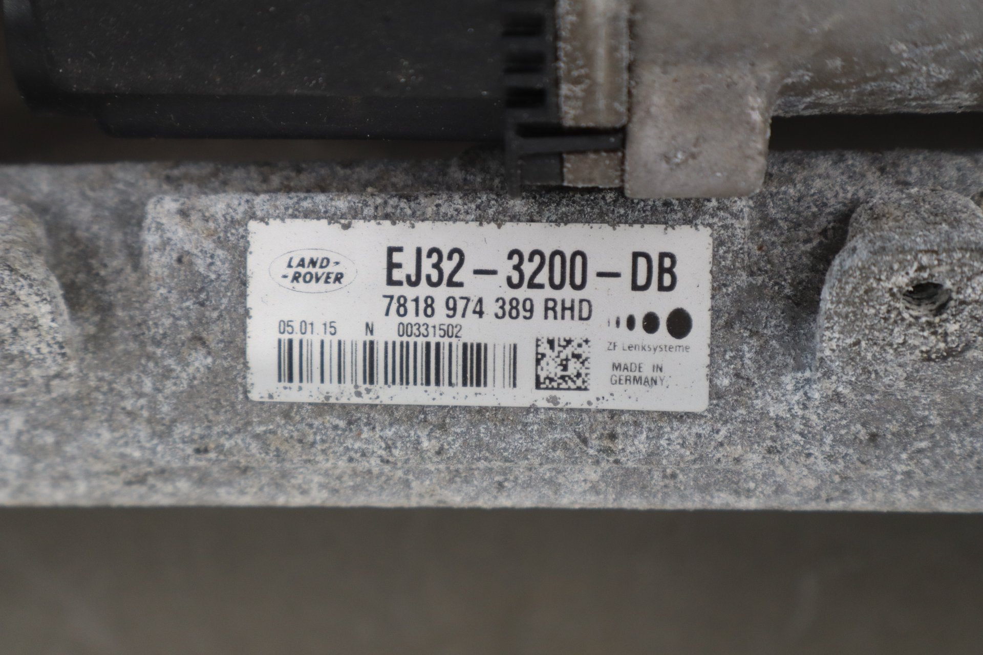 2012-2015 Tesla Model S Power Steering Rack and Pinion Assembly OEM
