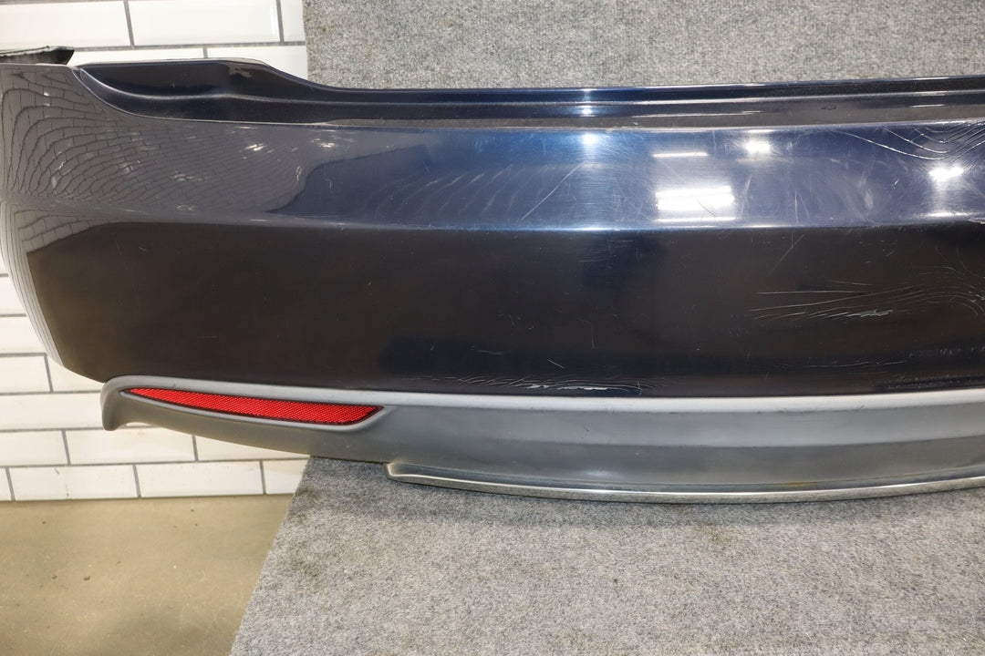 2012 - 2015 Tesla Model S Rear Bumper Assembly Blue Metallic PMMB
