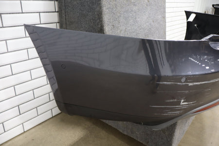 2012-2015 Tesla Model S Rear Bumper Assembly Gray Metallic PMTG