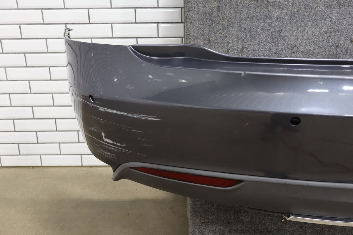 2012-2015 Tesla Model S Rear Bumper Assembly Gray Metallic PMTG