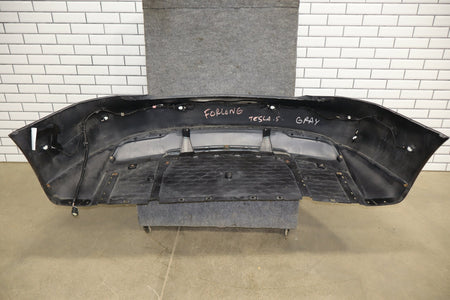 2012-2015 Tesla Model S Rear Bumper Assembly Gray Metallic PMTG
