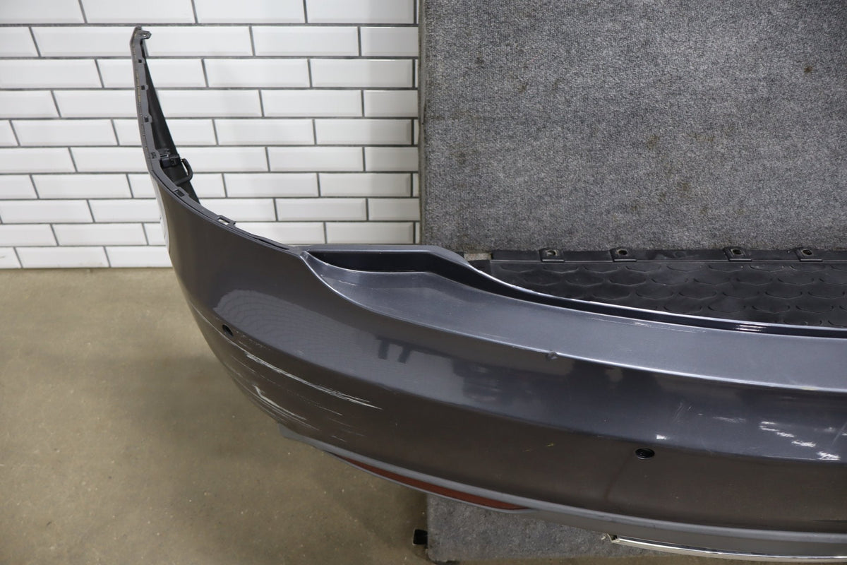 2012-2015 Tesla Model S Rear Bumper Assembly Gray Metallic PMTG
