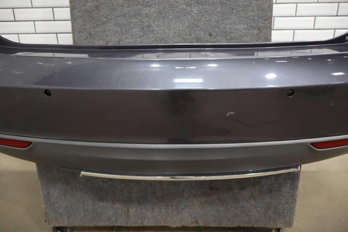 2012-2015 Tesla Model S Rear Bumper Assembly Gray Metallic PMTG