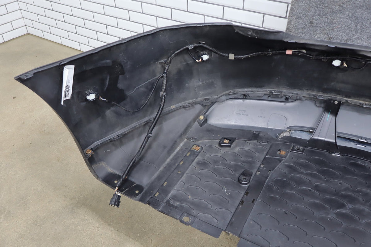 2012-2015 Tesla Model S Rear Bumper Assembly Gray Metallic PMTG