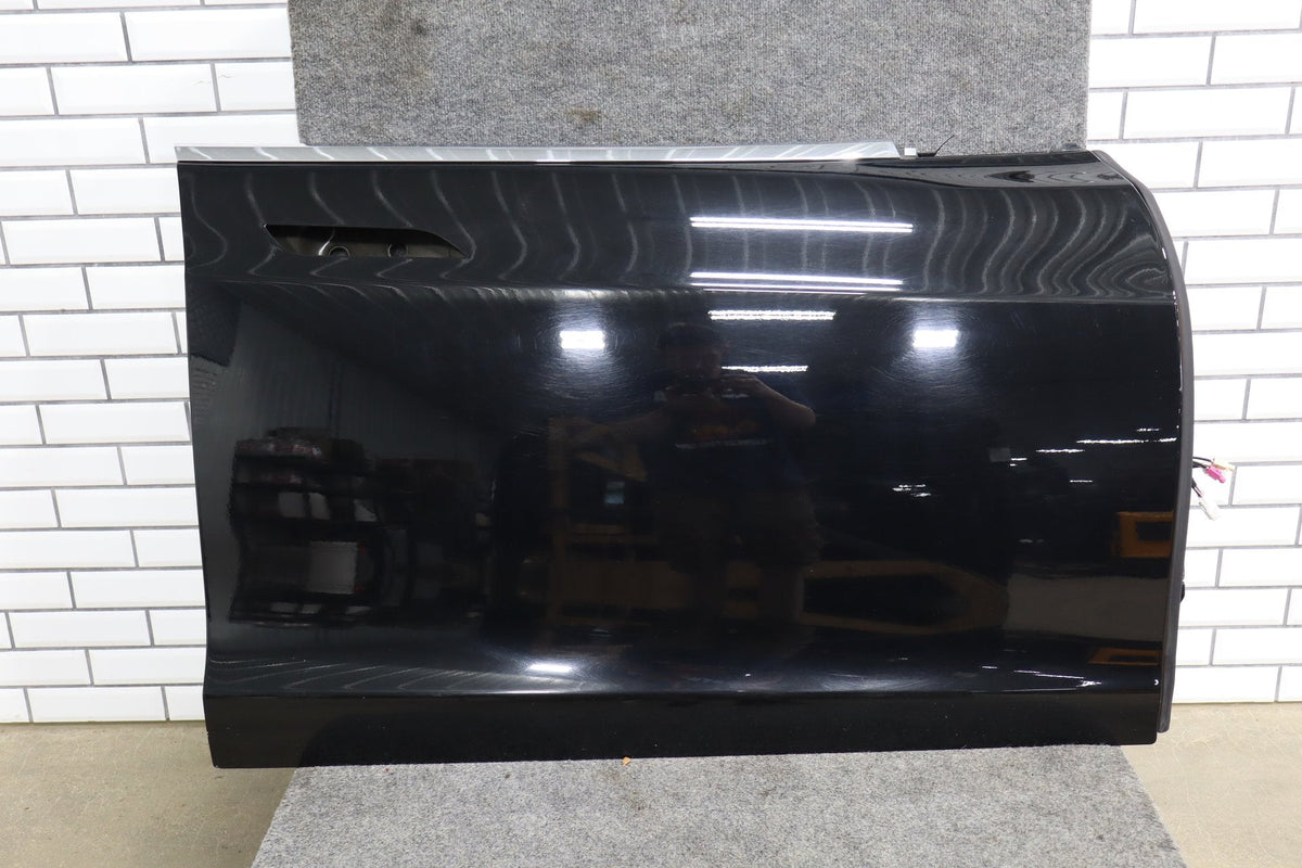 2012-2015 Tesla Model S Right Front Door Shell Black PBSB
