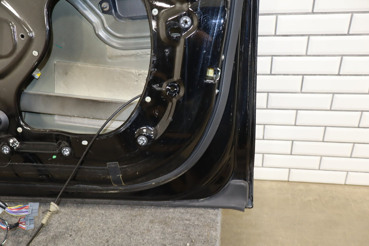 2012-2015 Tesla Model S Right Front Door Shell Black PBSB