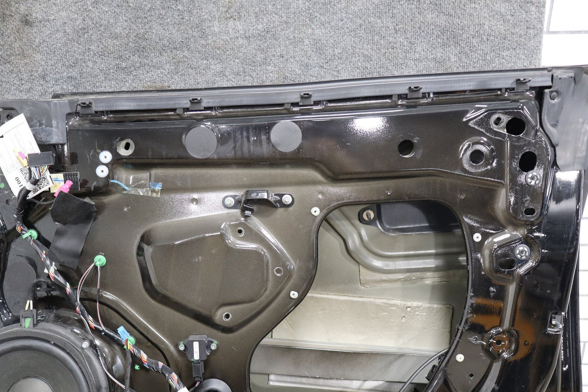 2012-2015 Tesla Model S Right Front Door Shell Black PBSB