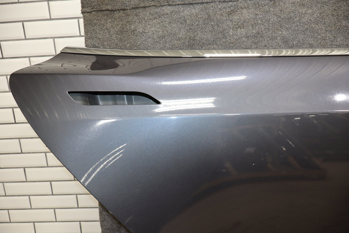 2012-2015 Tesla Model S Right Rear Door Gray Metallic PMTG