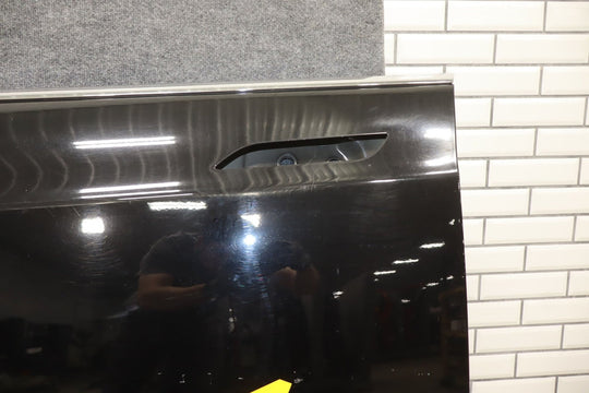 2012 - 2016 Tesla S Left Front Door Shell (Black PBSB)