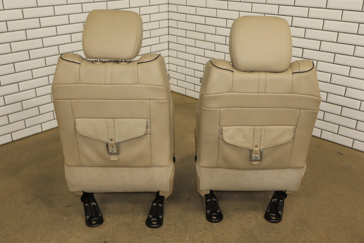 2012-2018 Ram Crew Cab Limited Tungsten Leather Seats Set Indigo Frost C1