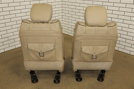 2012-2018 Ram Crew Cab Limited Tungsten Leather Seats Set Indigo Frost C1