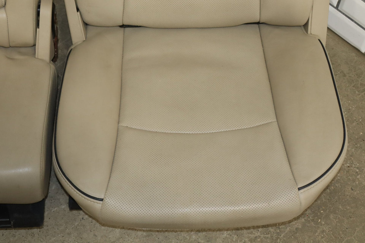 2012-2018 Ram Crew Cab Limited Tungsten Leather Seats Set Indigo Frost C1