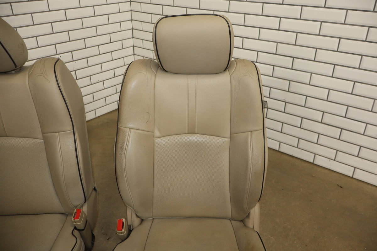 2012-2018 Ram Crew Cab Limited Tungsten Leather Seats Set Indigo Frost C1