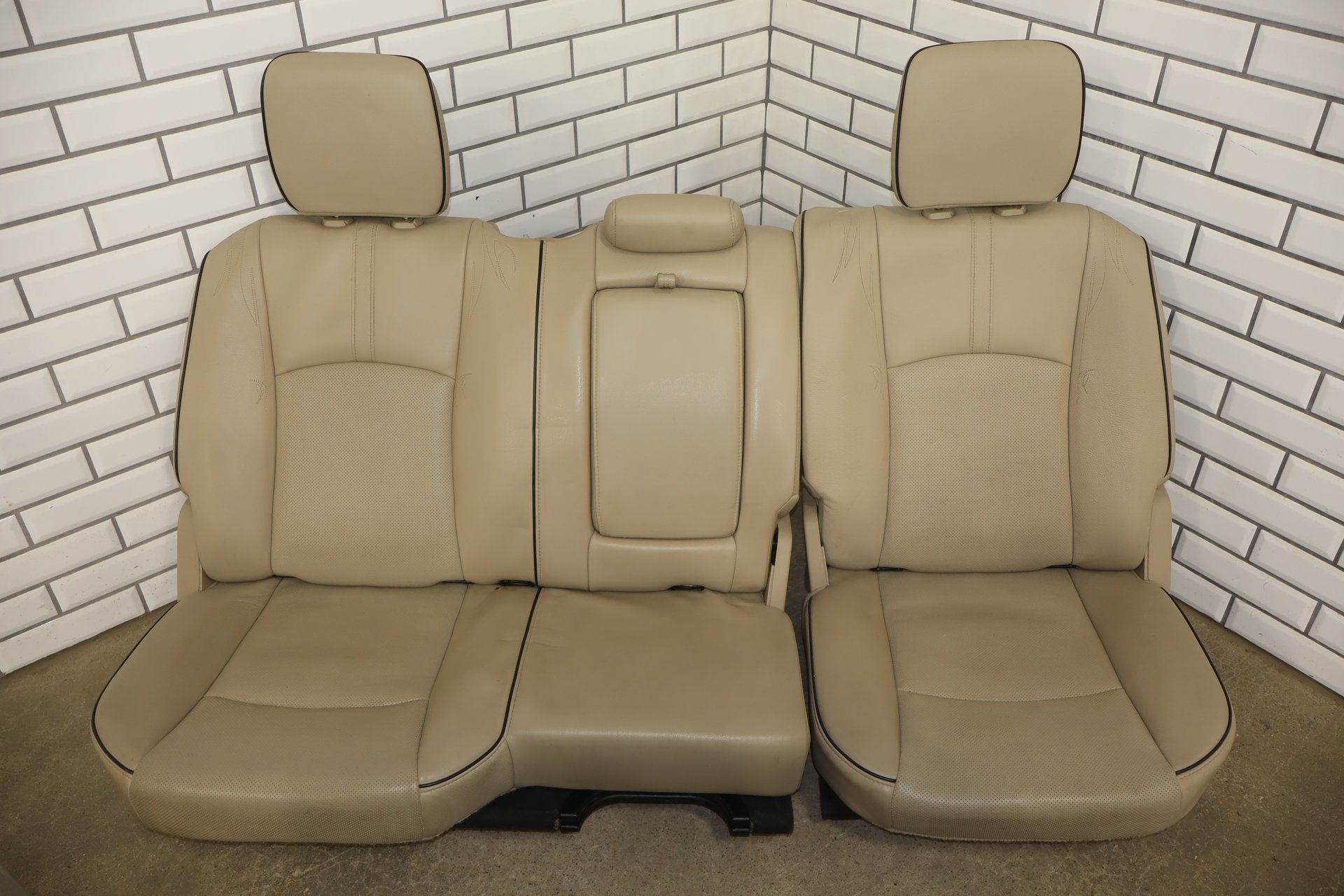 2012-2018 Ram Crew Cab Limited Tungsten Leather Seats Set Indigo Frost C1