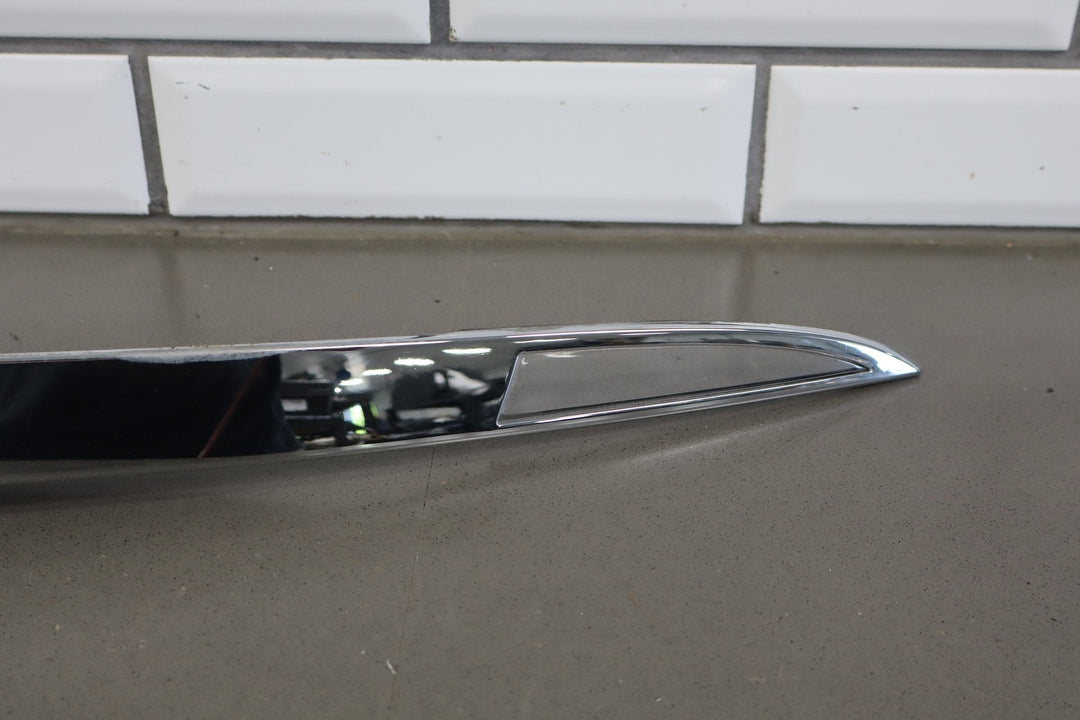 2012 - 2020 Tesla Model S Chrome Tail Finish Panel with Backup Camera OEM