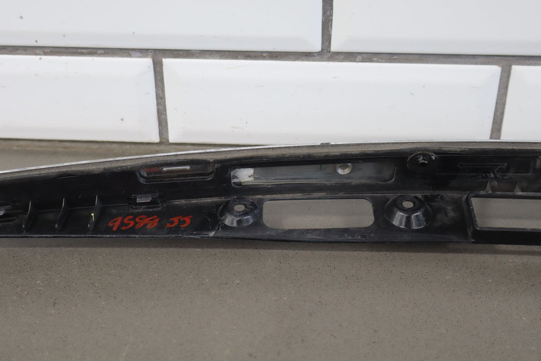 2012 - 2020 Tesla Model S Chrome Tail Finish Panel with Backup Camera OEM