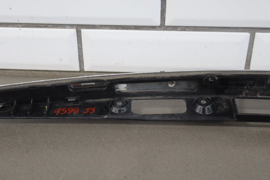 2012 - 2020 Tesla Model S Chrome Tail Finish Panel with Backup Camera OEM