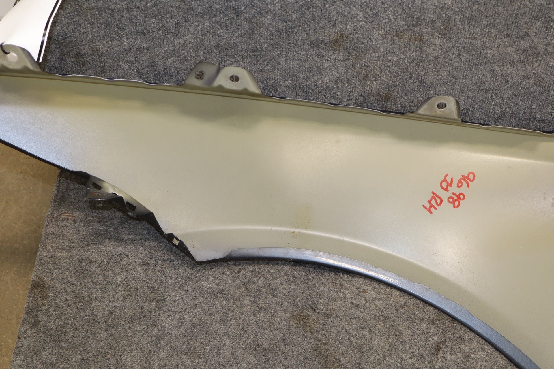 2012-2020 Tesla Model S Passenger Right RH Fender Gray Metallic PMTG
