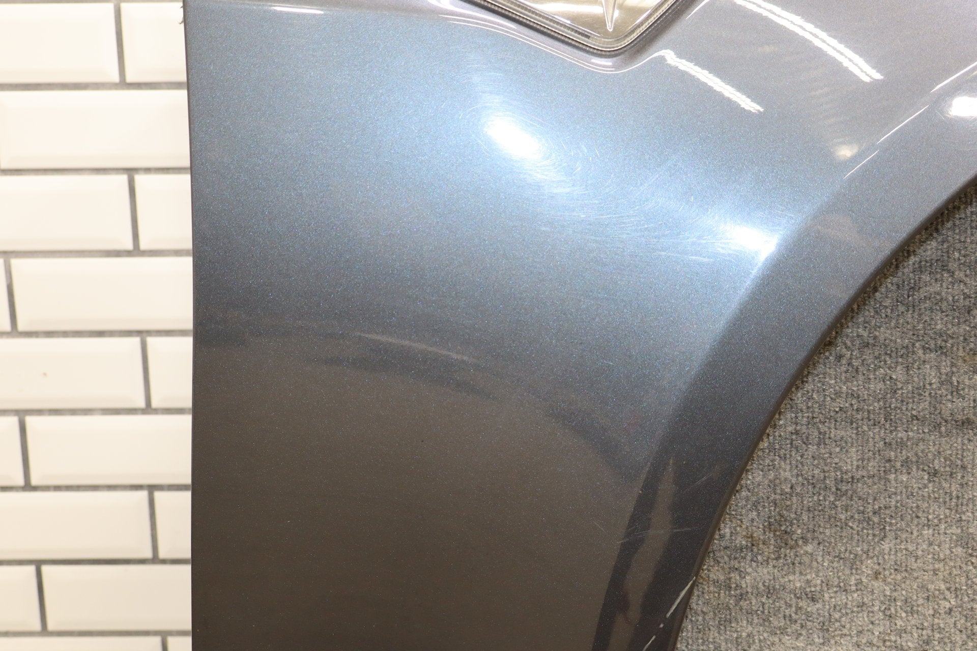 2012-2020 Tesla Model S Passenger Right RH Fender Gray Metallic PMTG