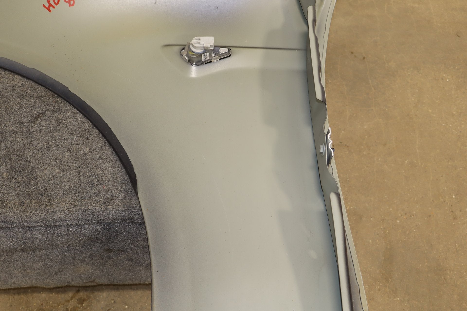2012-2020 Tesla Model S Passenger Right RH Fender Gray Metallic PMTG