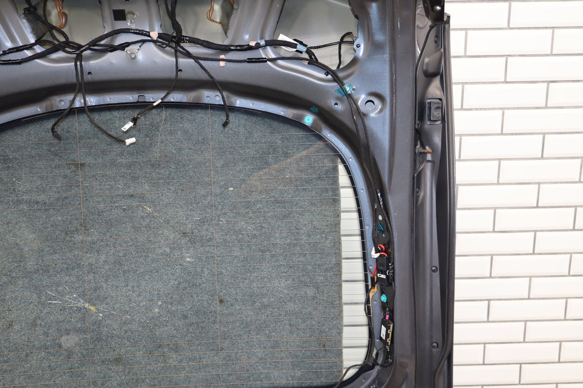 2012-2020 Tesla Model S Rear Trunk Lid Hatch Shell With Glass Gray Metallic PMTG