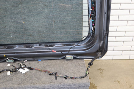 2012-2020 Tesla Model S Rear Trunk Lid Hatch Shell With Glass Gray Metallic PMTG