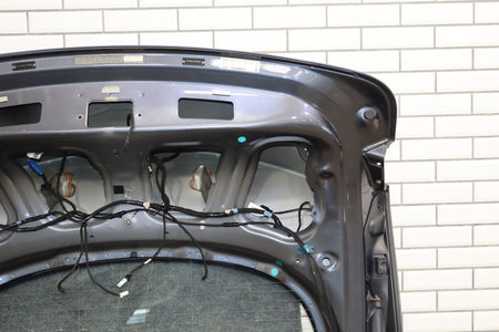 2012-2020 Tesla Model S Rear Trunk Lid Hatch Shell With Glass Gray Metallic PMTG