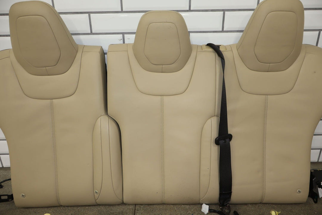 2012 - 2020 Tesla Model S Tan Leather Rear Seat (Small Tear) Heated