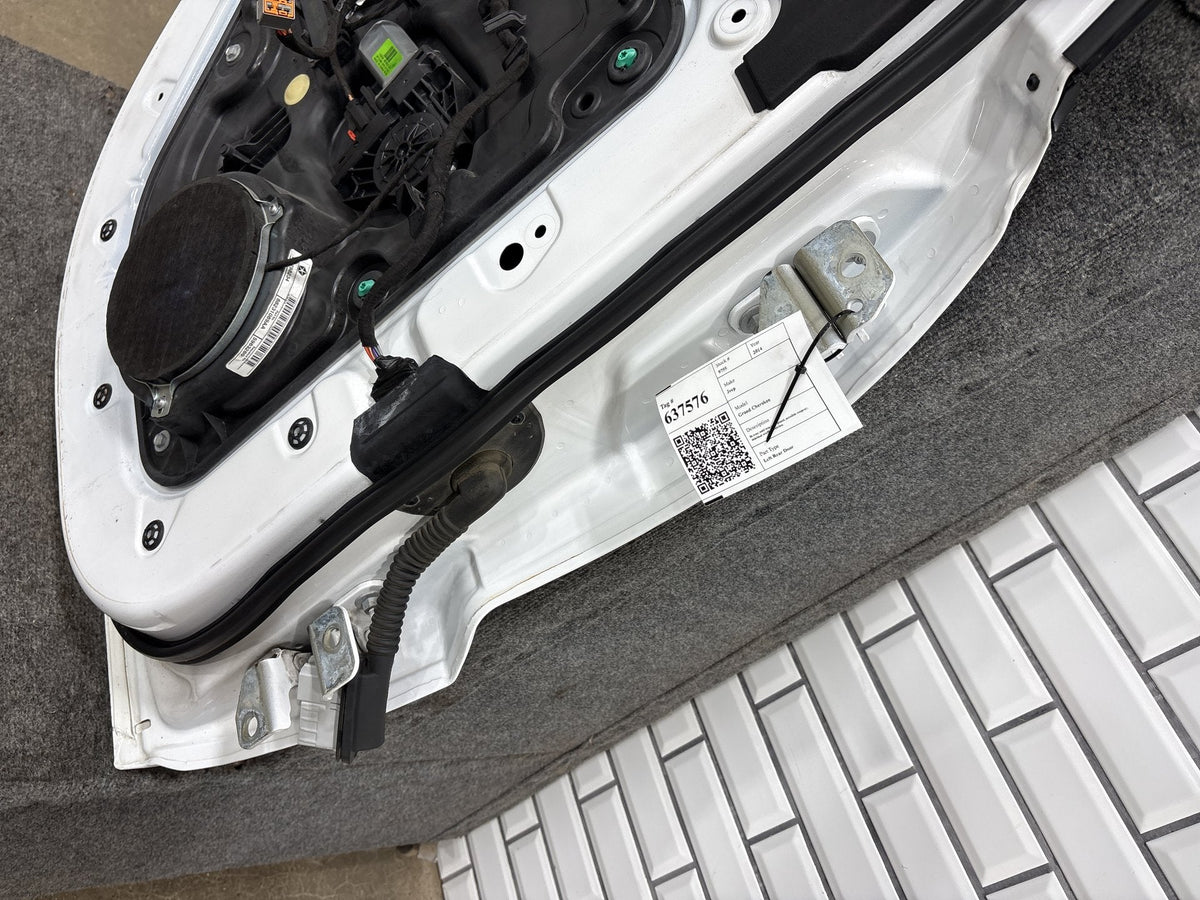 2012-2022 Jeep Grand Cherokee Left Rear Door Bright White ( PW7 )