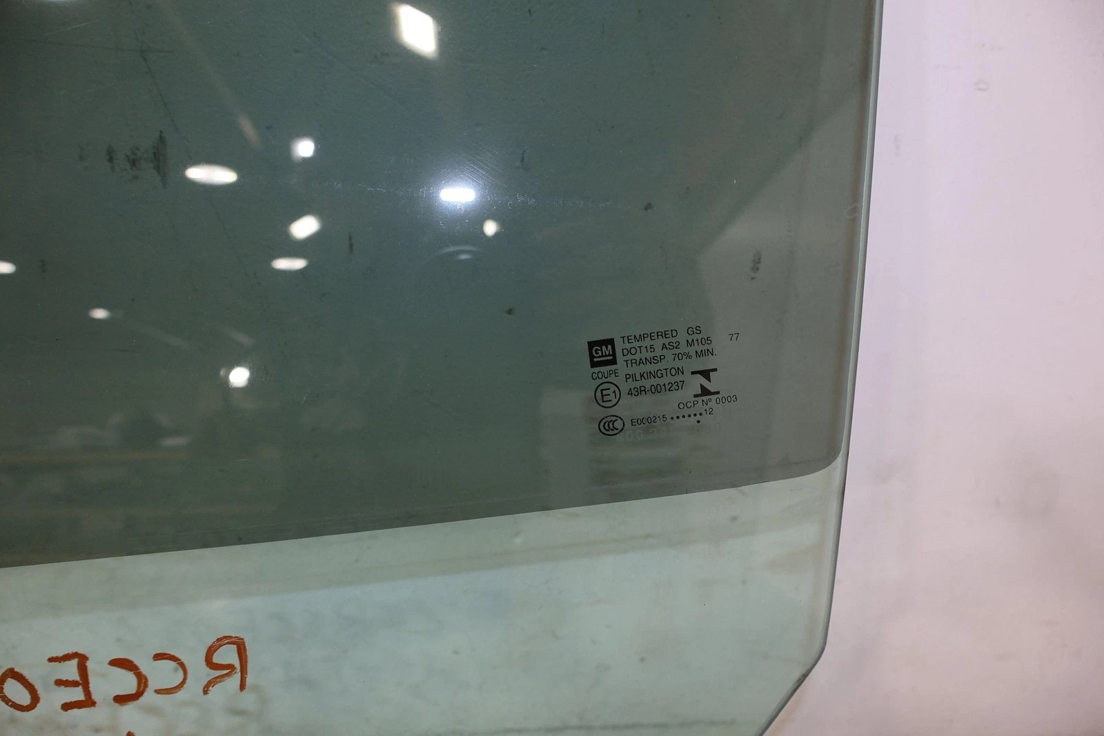 2012 Chevrolet Camaro- FRONT DOOR GLASS/WINDOW