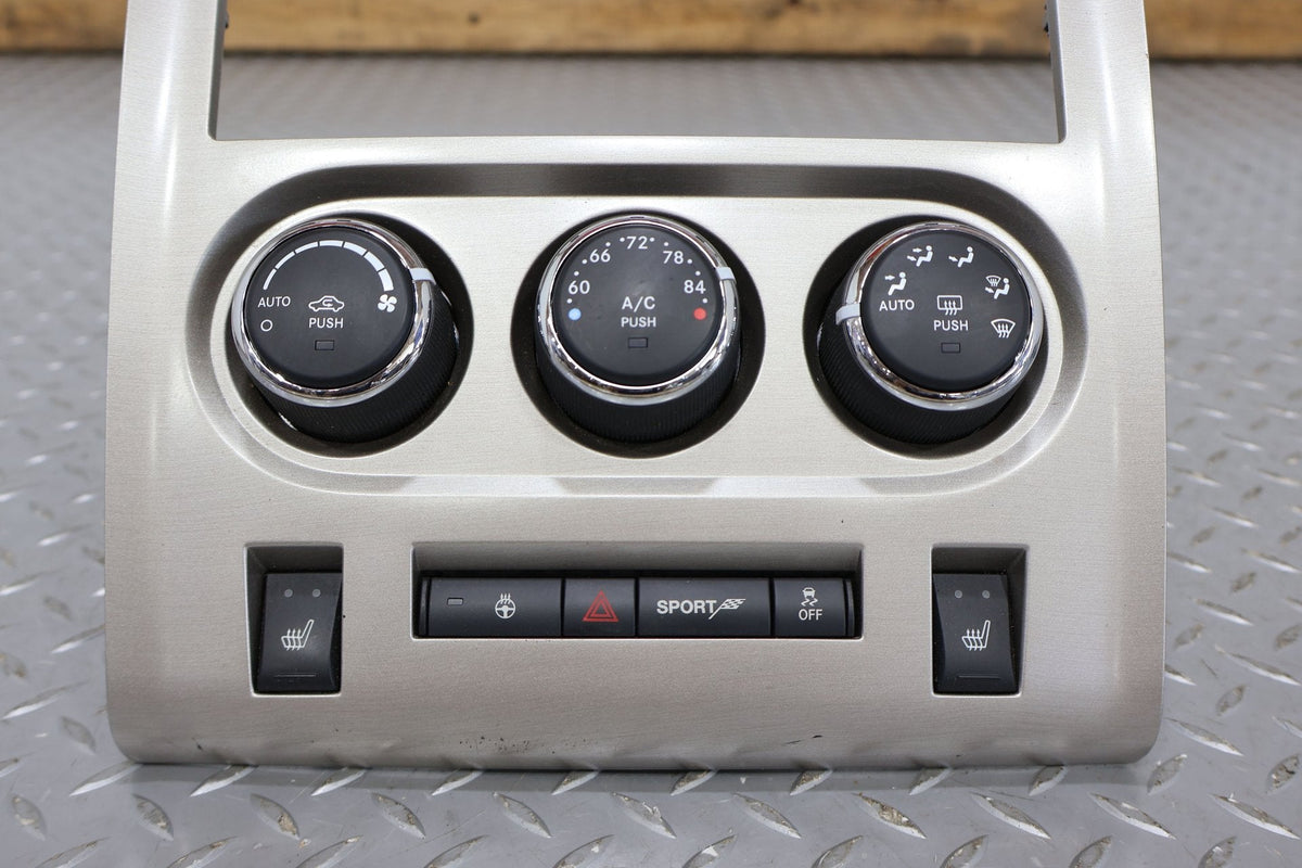 2012 Dodge Challenger- Heater/AC Controls