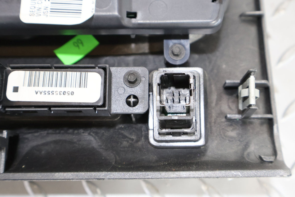 2012 Dodge Challenger- Heater/AC Controls