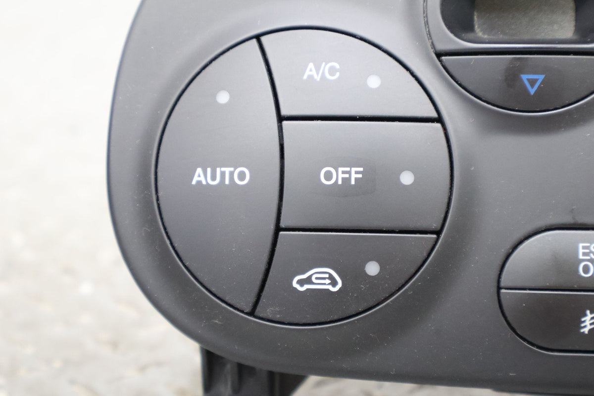 2012 Fiat 500- Heater/AC Controls
