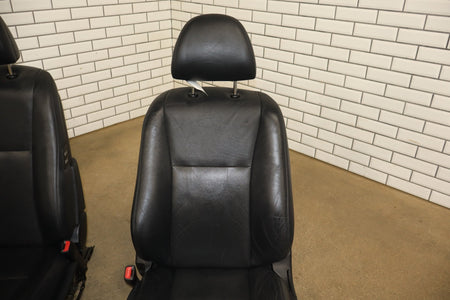 2012 Lexus LS460 Front & Rear Heated Power Leather Seat Set Black 20