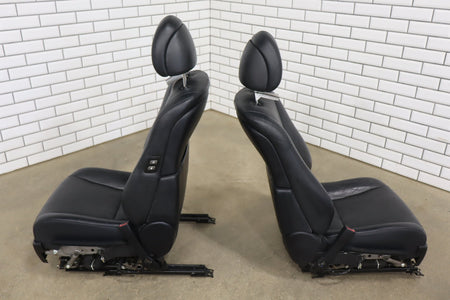 2012 Lexus LS460 Front & Rear Heated Power Leather Seat Set Black 20