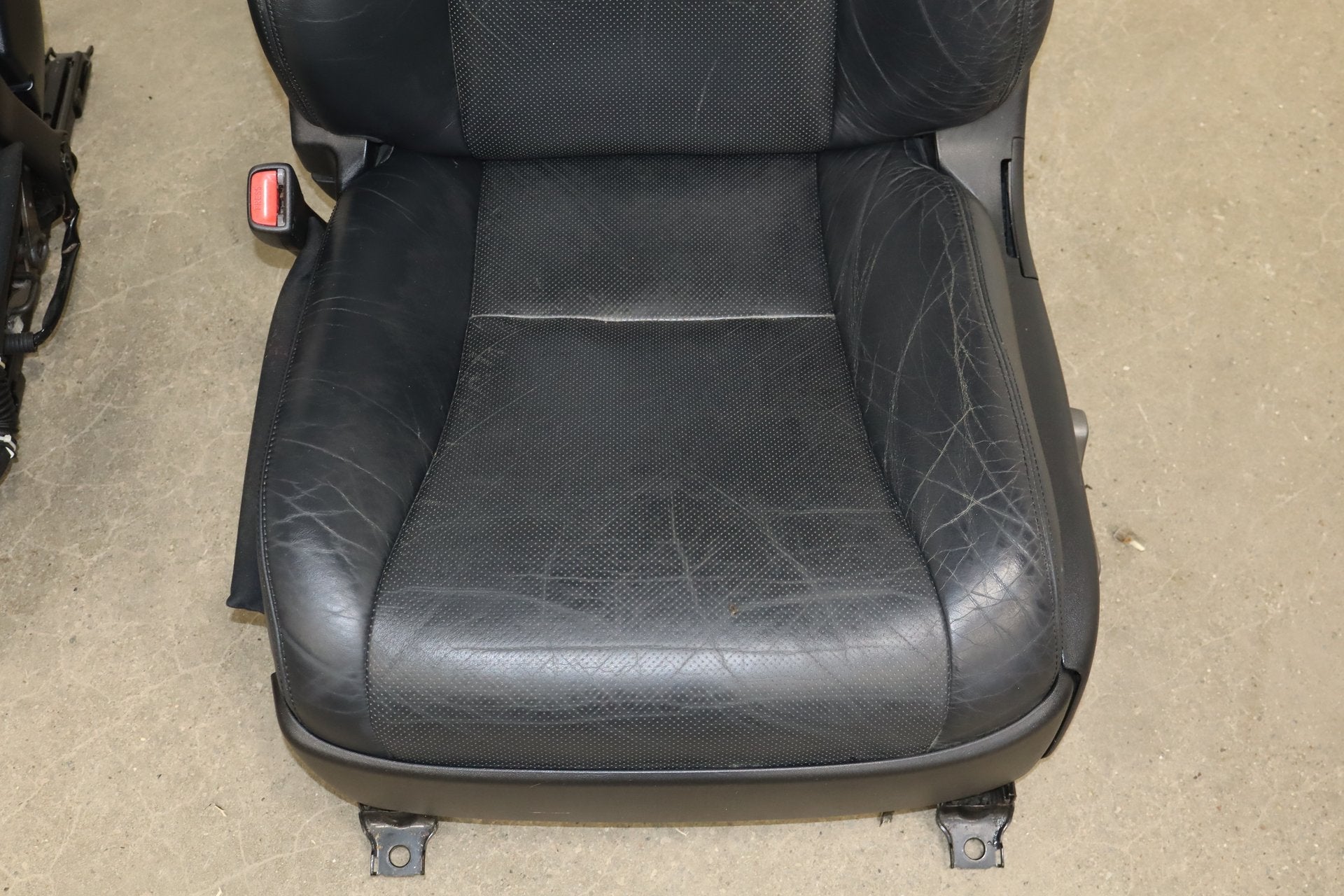 2012 Lexus LS460 Front & Rear Heated Power Leather Seat Set Black 20