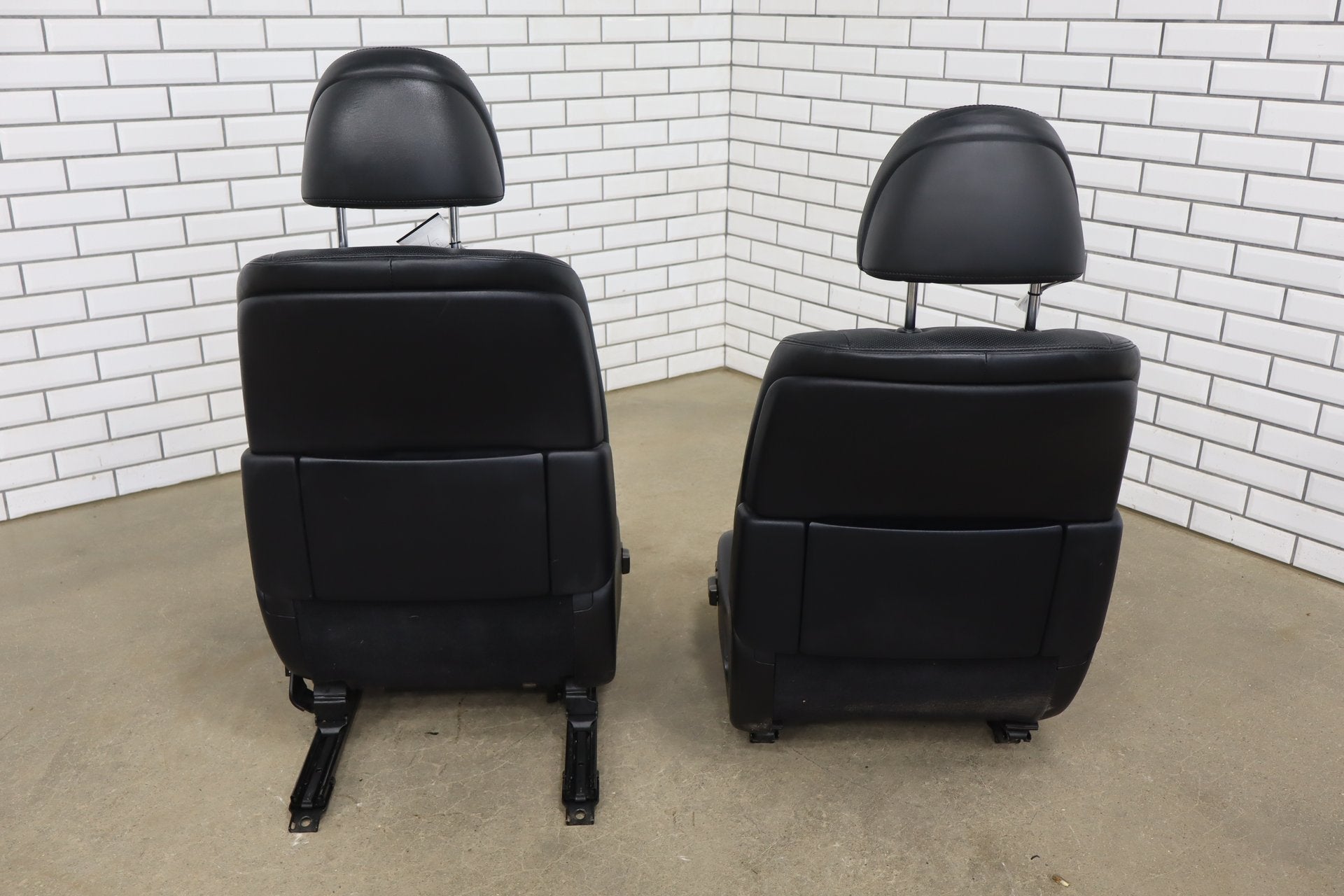 2012 Lexus LS460 Front & Rear Heated Power Leather Seat Set Black 20