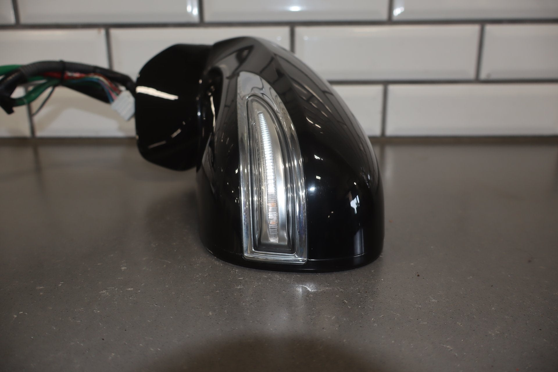 2012 Lexus LS460 Left Door Mirror Obsidian Black 212