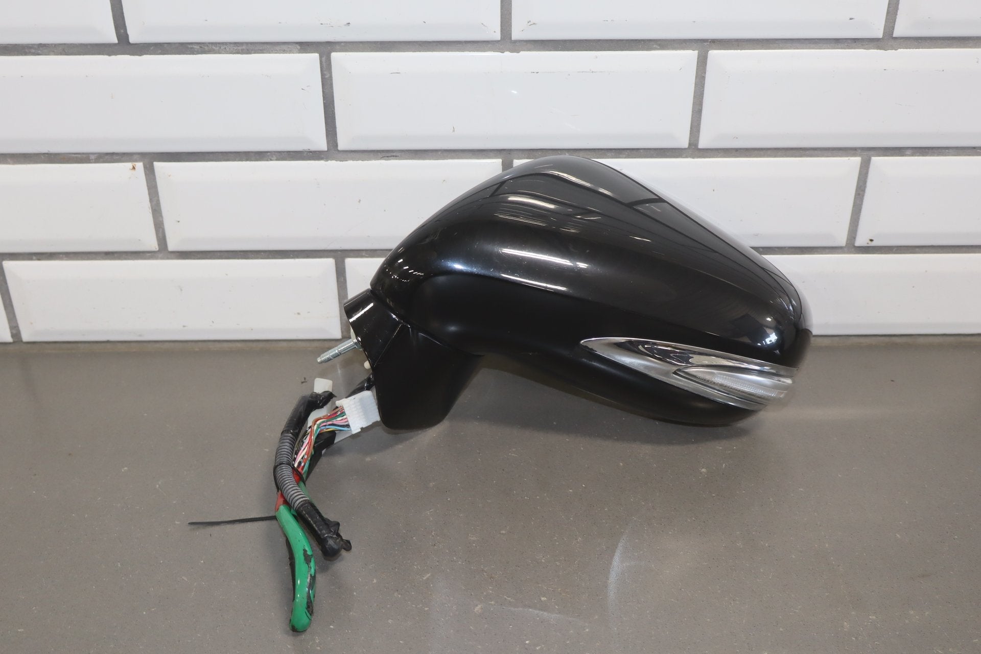 2012 Lexus LS460 Left Door Mirror Obsidian Black 212