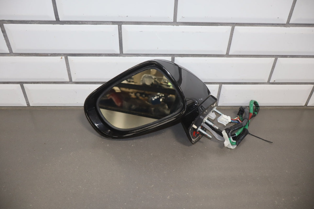 2012 Lexus LS460 Left Door Mirror Obsidian Black 212