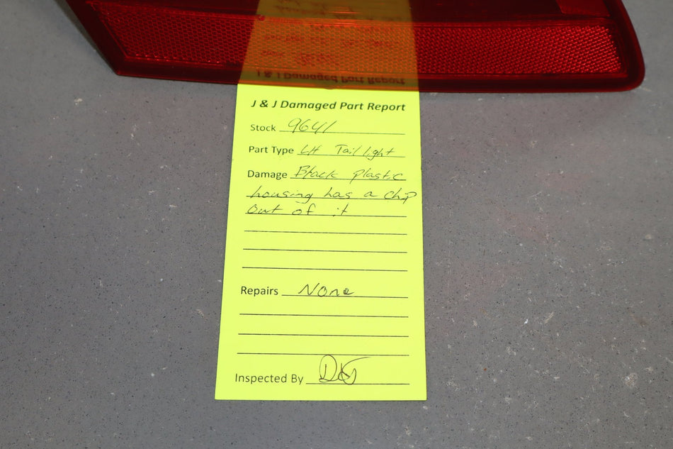 2012 Lexus LS460- Left Inner Tail Light PN: