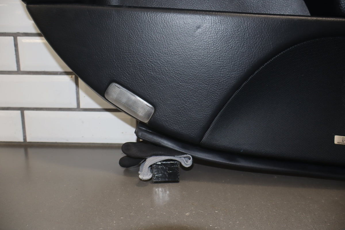 2012 Lexus LS460 Left Rear Door Panel Black 20