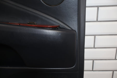 2012 Lexus LS460 Left Rear Door Panel Black 20
