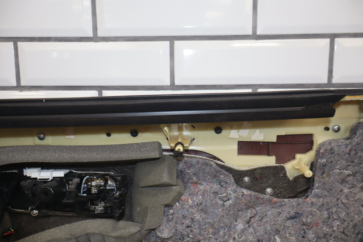 2012 Lexus LS460 Left Rear Door Panel Black 20