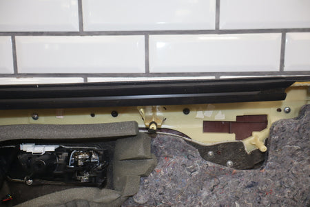 2012 Lexus LS460 Left Rear Door Panel Black 20