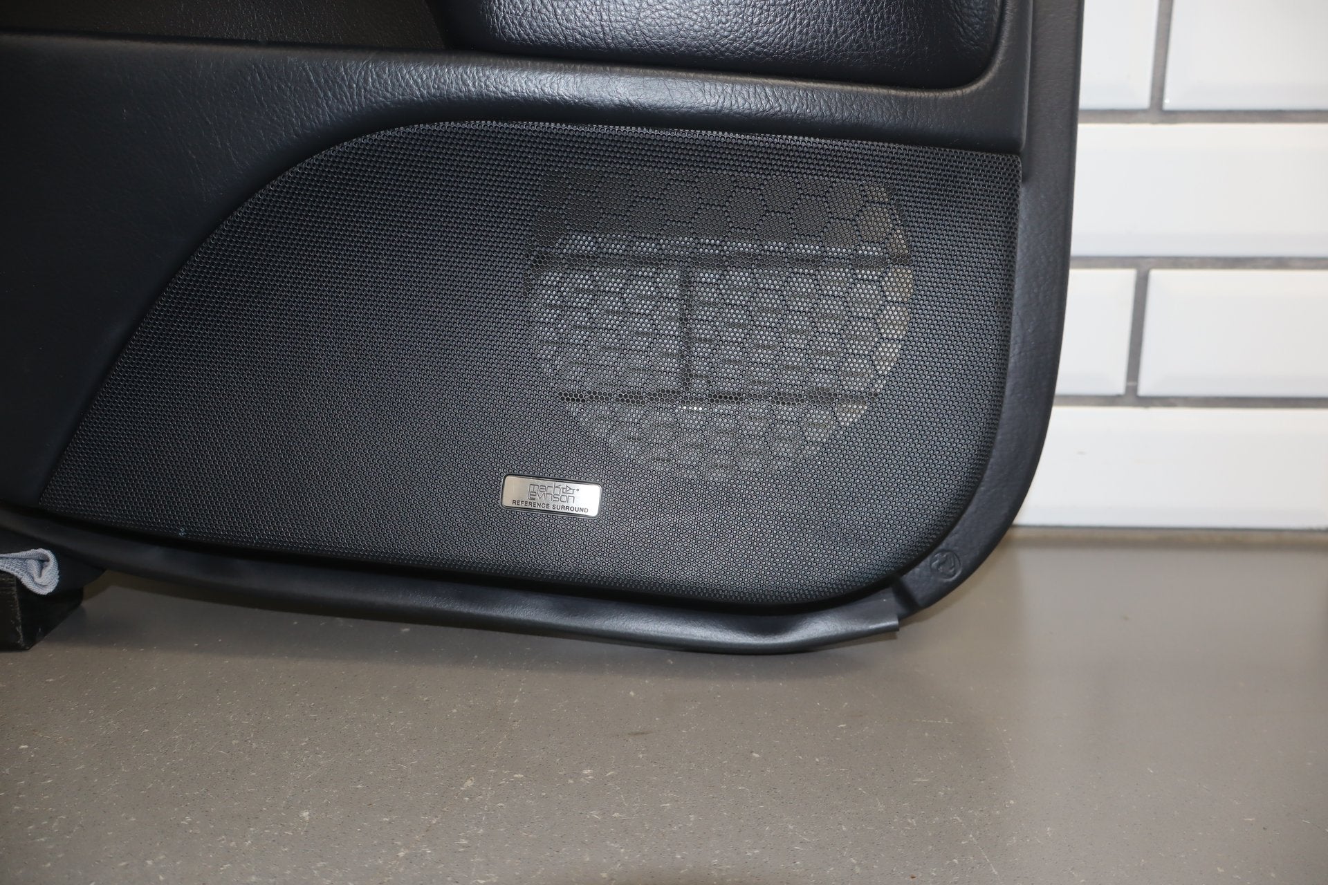 2012 Lexus LS460 Left Rear Door Panel Black 20