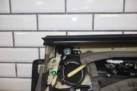 2012 Lexus LS460 Left Rear Door Panel Black 20