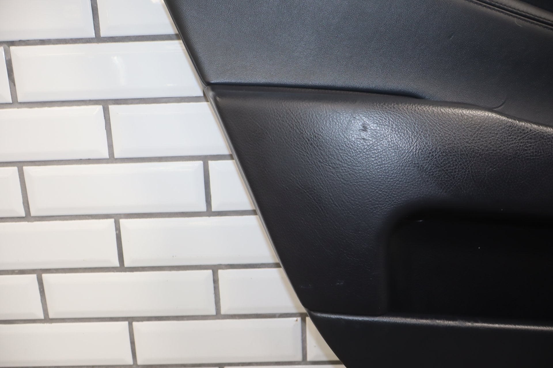 2012 Lexus LS460 Left Rear Door Panel Black 20