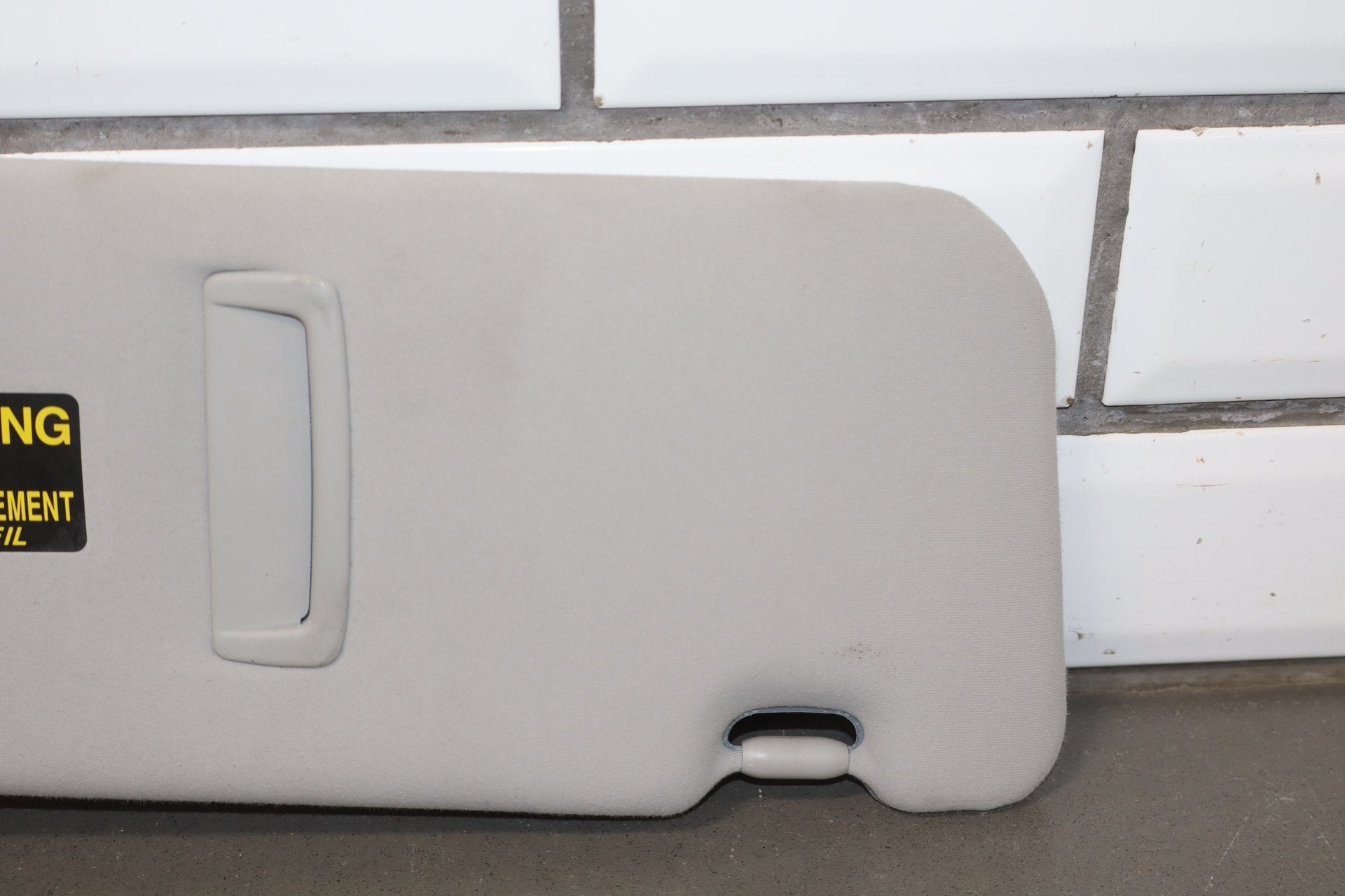 2012 Lexus LS460 Sun Visor Pair Left/Right Black 20